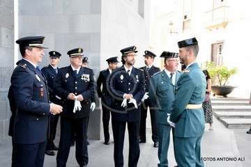 La Policía Nacional celebra en Telde la festividad de los Santos Ángeles Custodios (Foto TA)